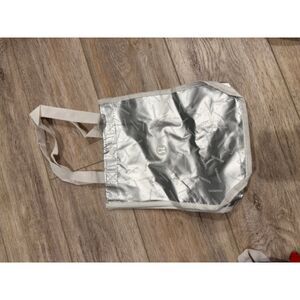 Lululemon shopping bag small silver | Christmas edition